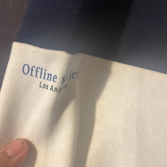 DENIM & flower men’s stretch fleece - Picture 4 of 5